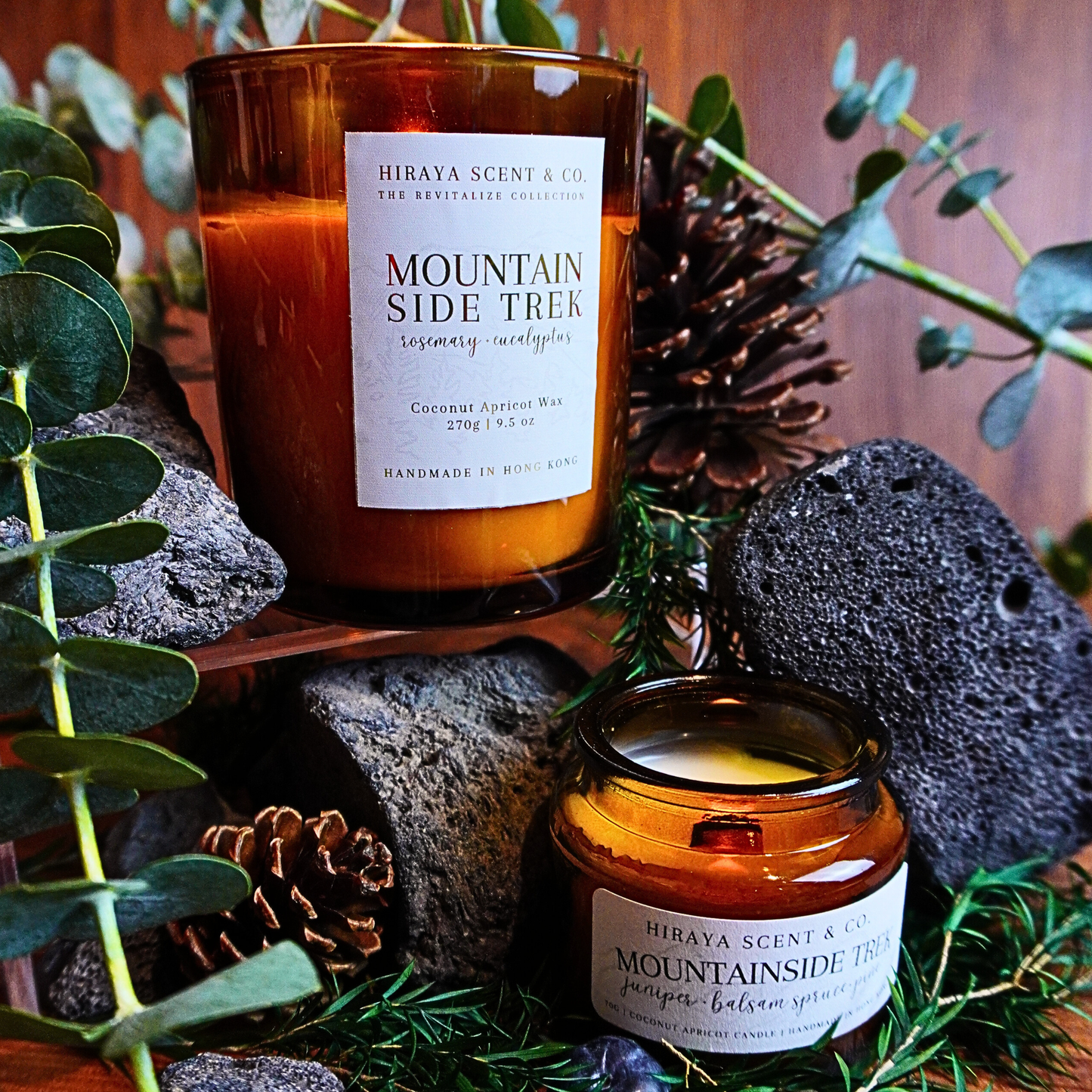 Mountainside Trek Candle