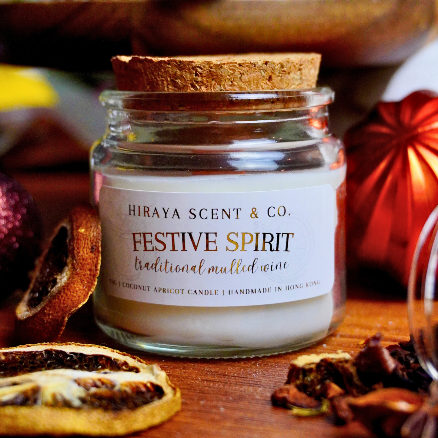 Festive Spirit Candle