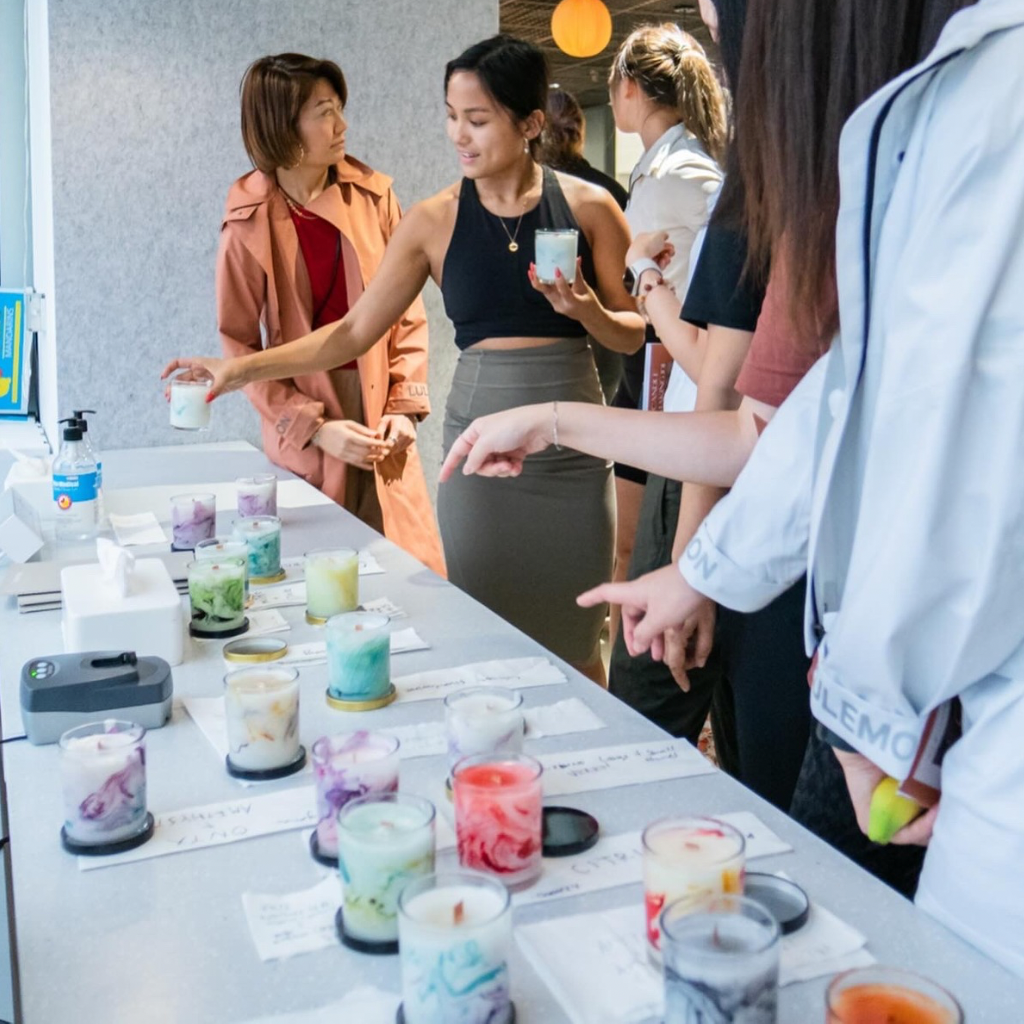 Marbled Candle Workshop