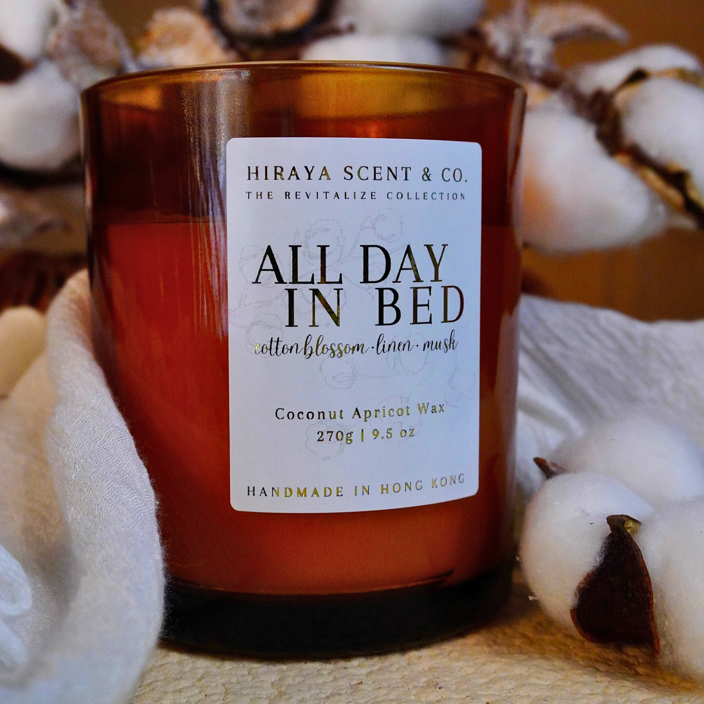 All Day In Bed Candle