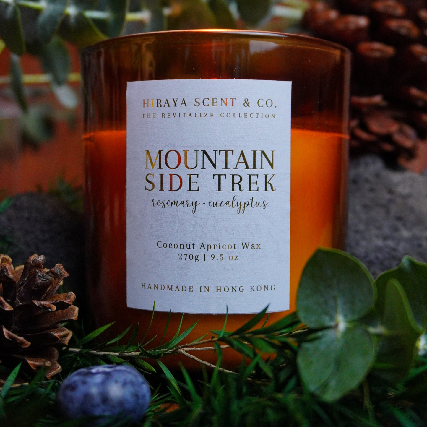 Mountainside Trek Candle