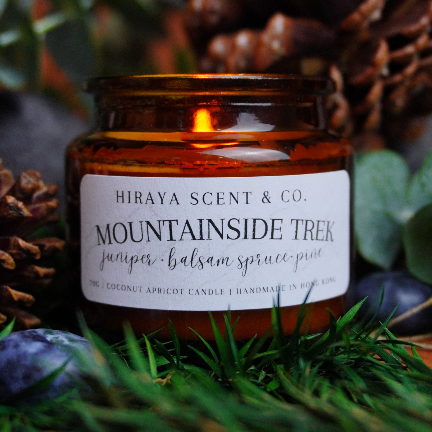 Mountainside Trek Candle
