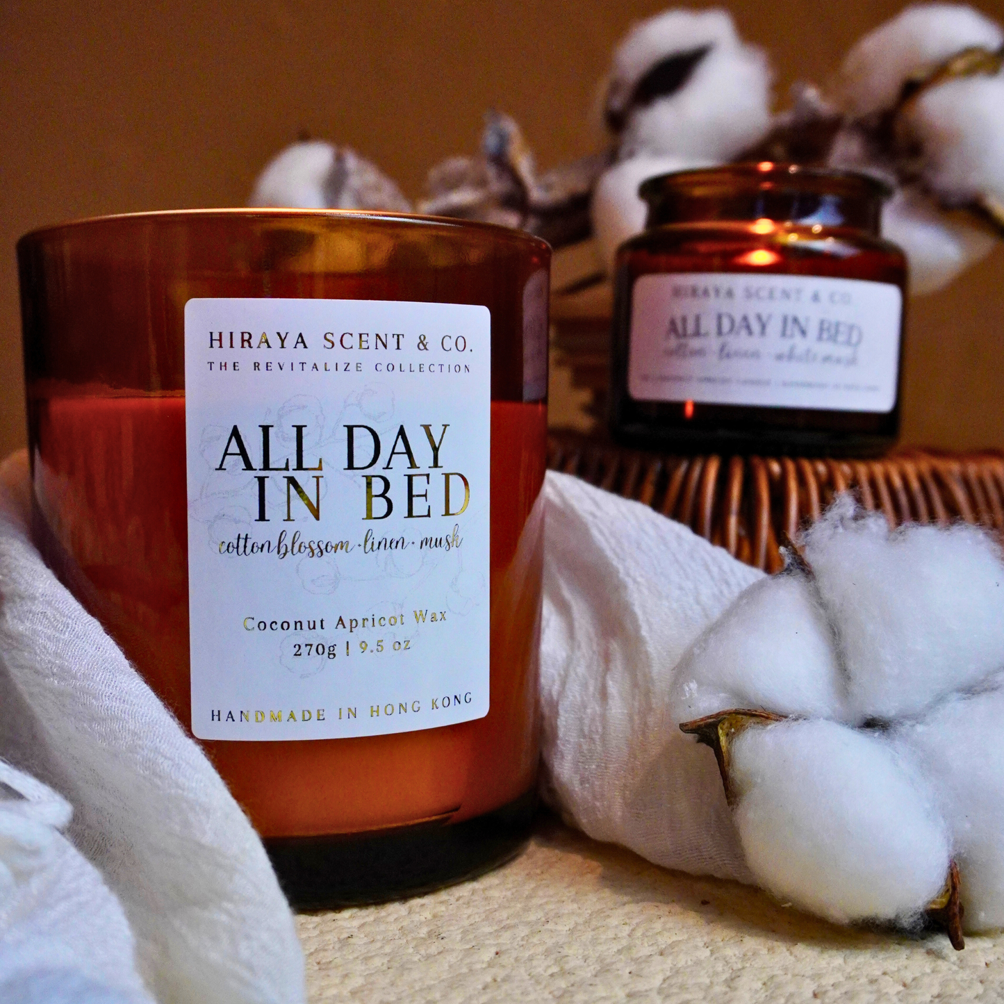 All Day In Bed Candle