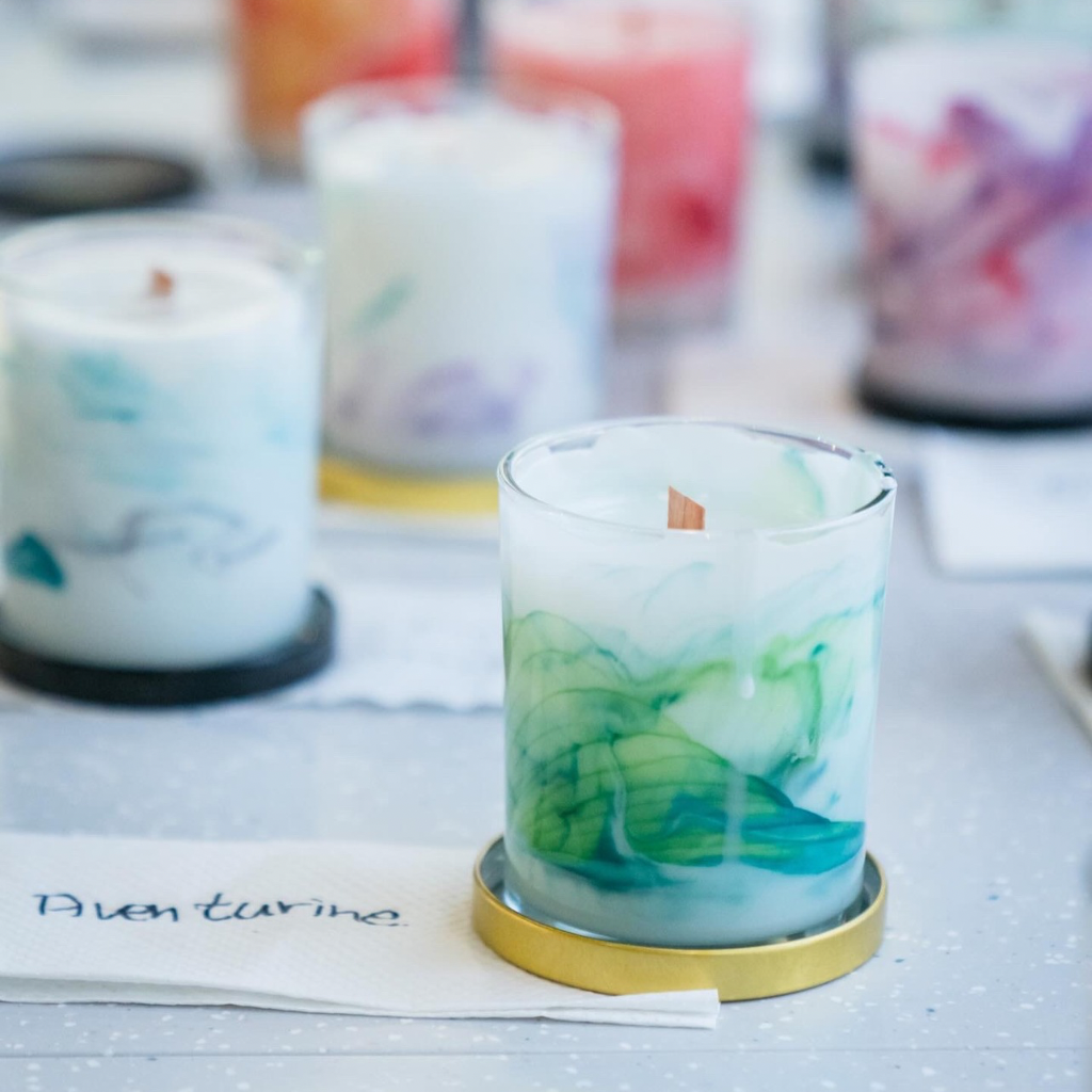 Marbled Candle Workshop