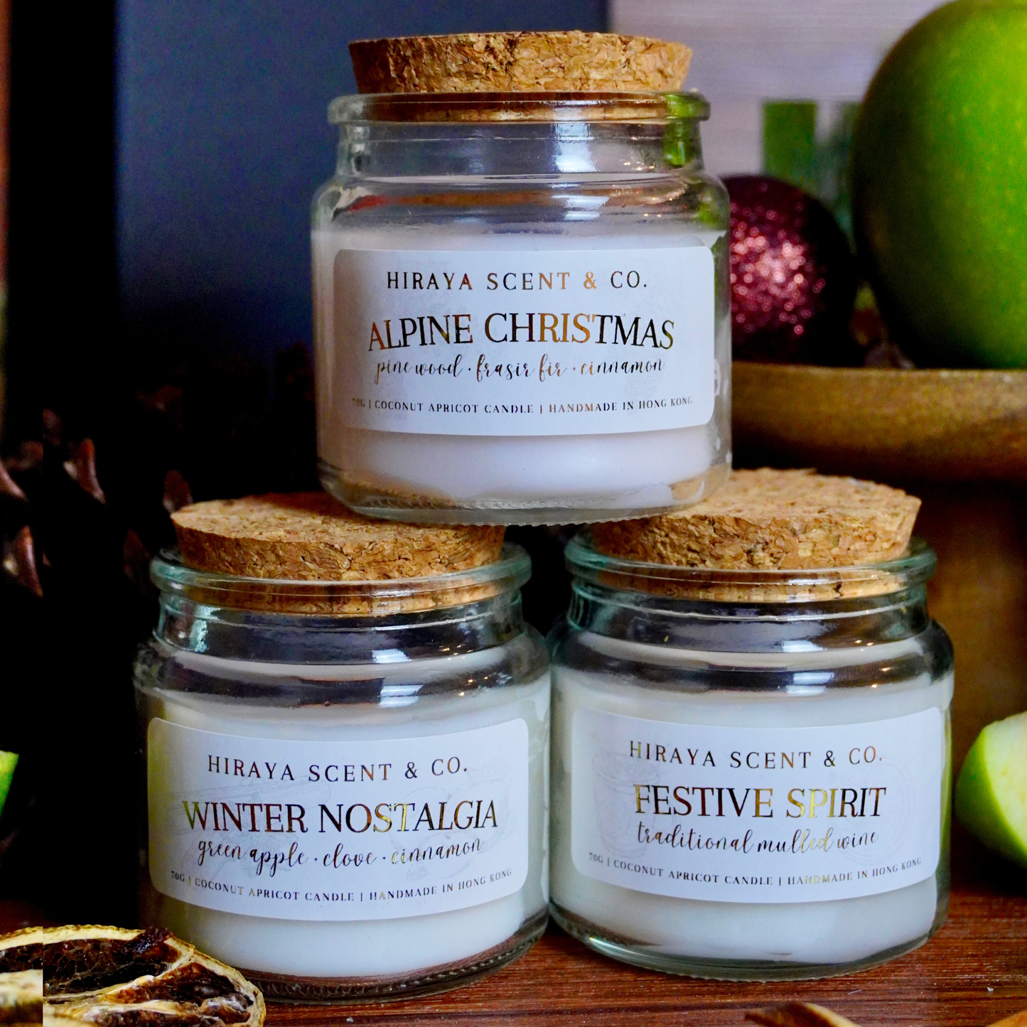 CHRISTMAS Mini 70g Trio