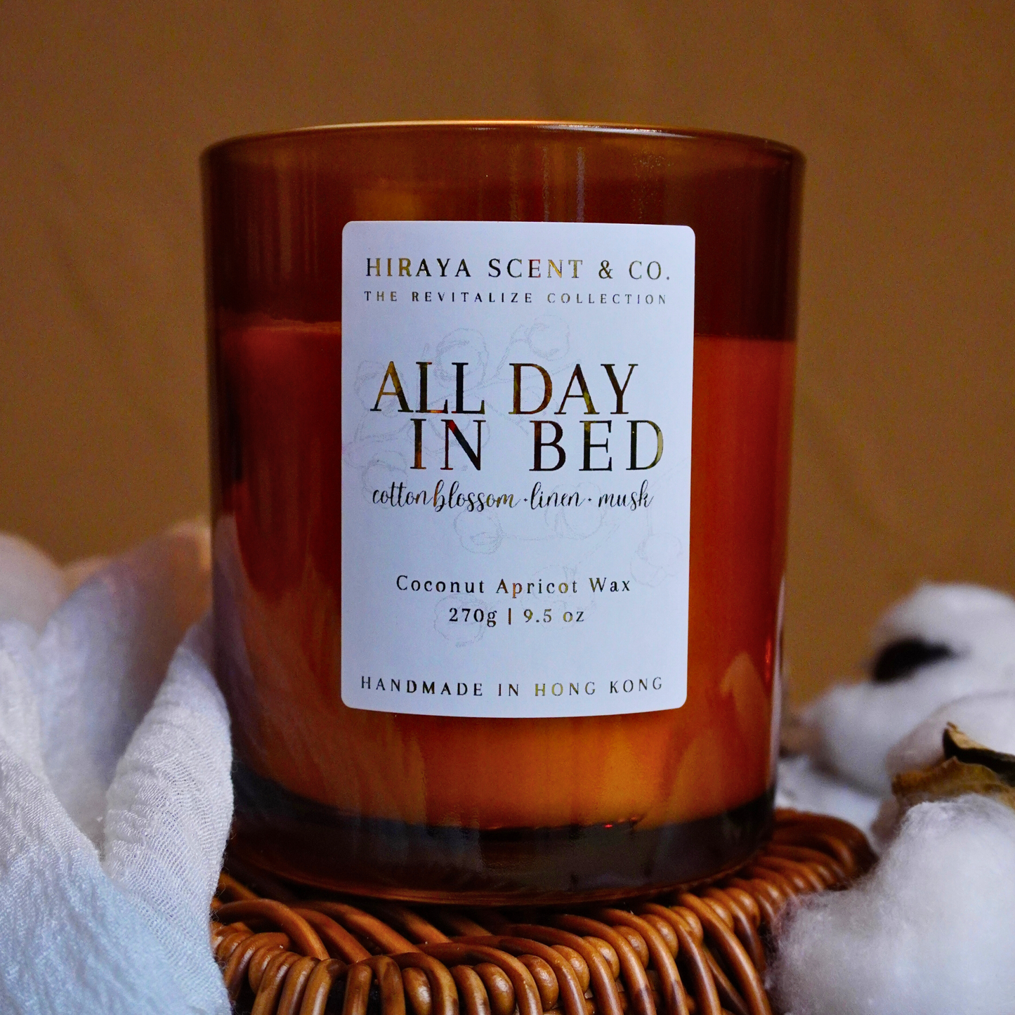 All Day In Bed Candle