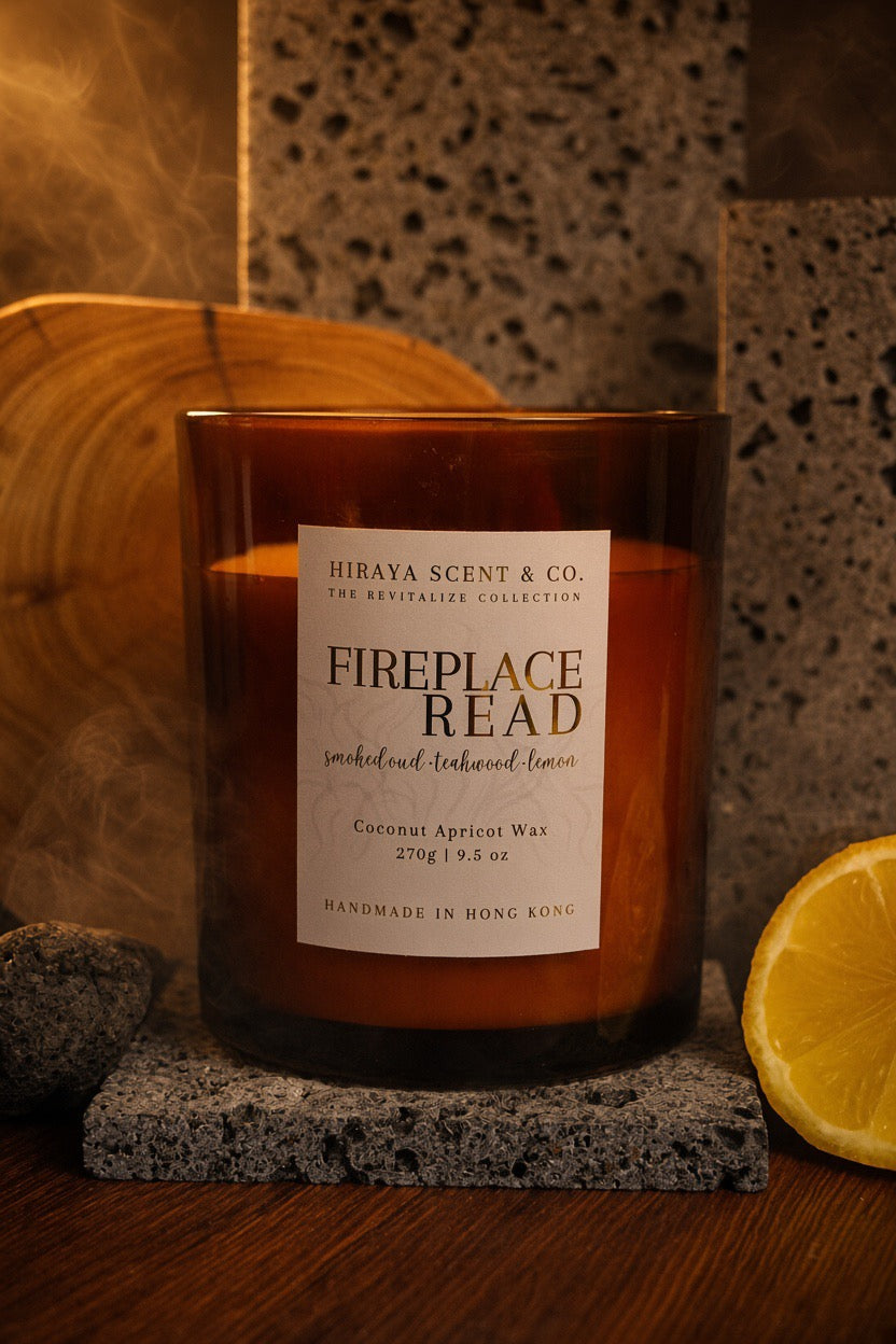 Fireplace Read Candle