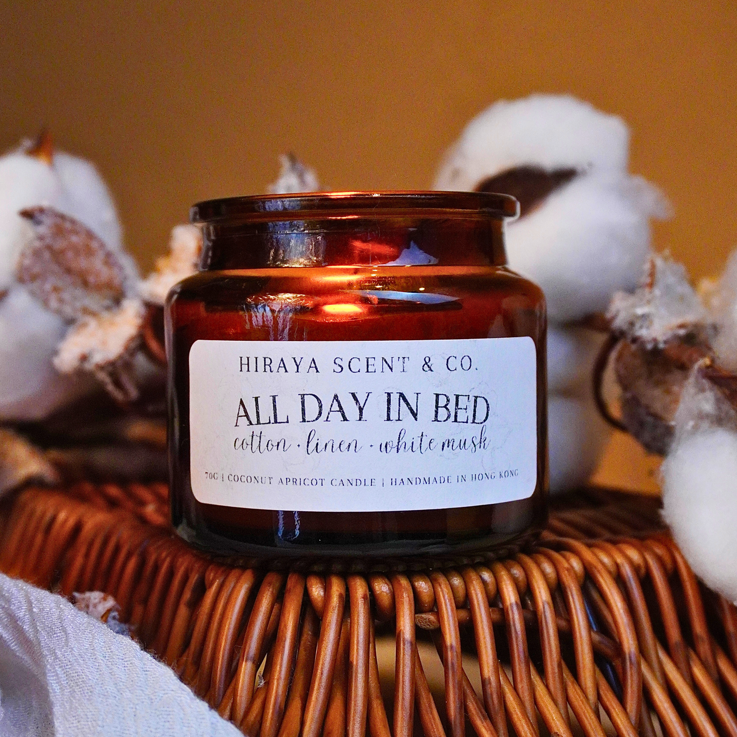 All Day In Bed Candle