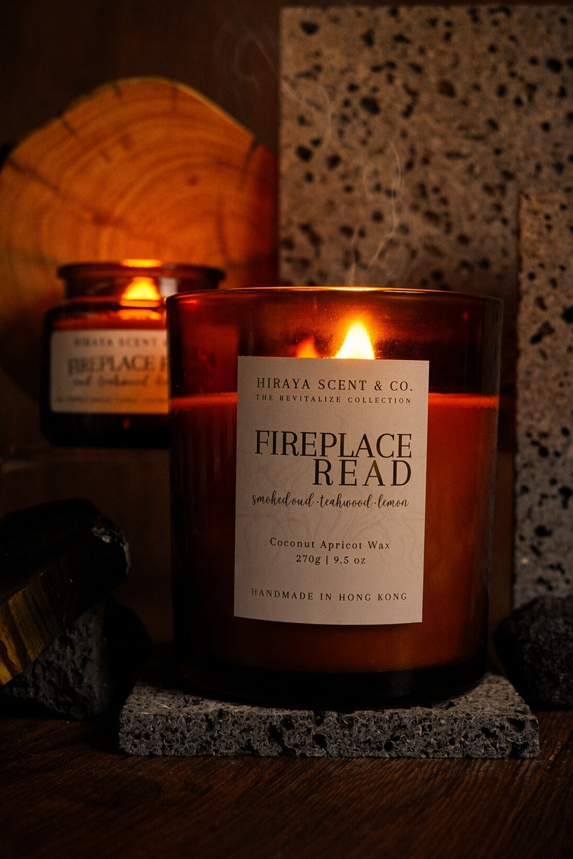 Fireplace Read Candle