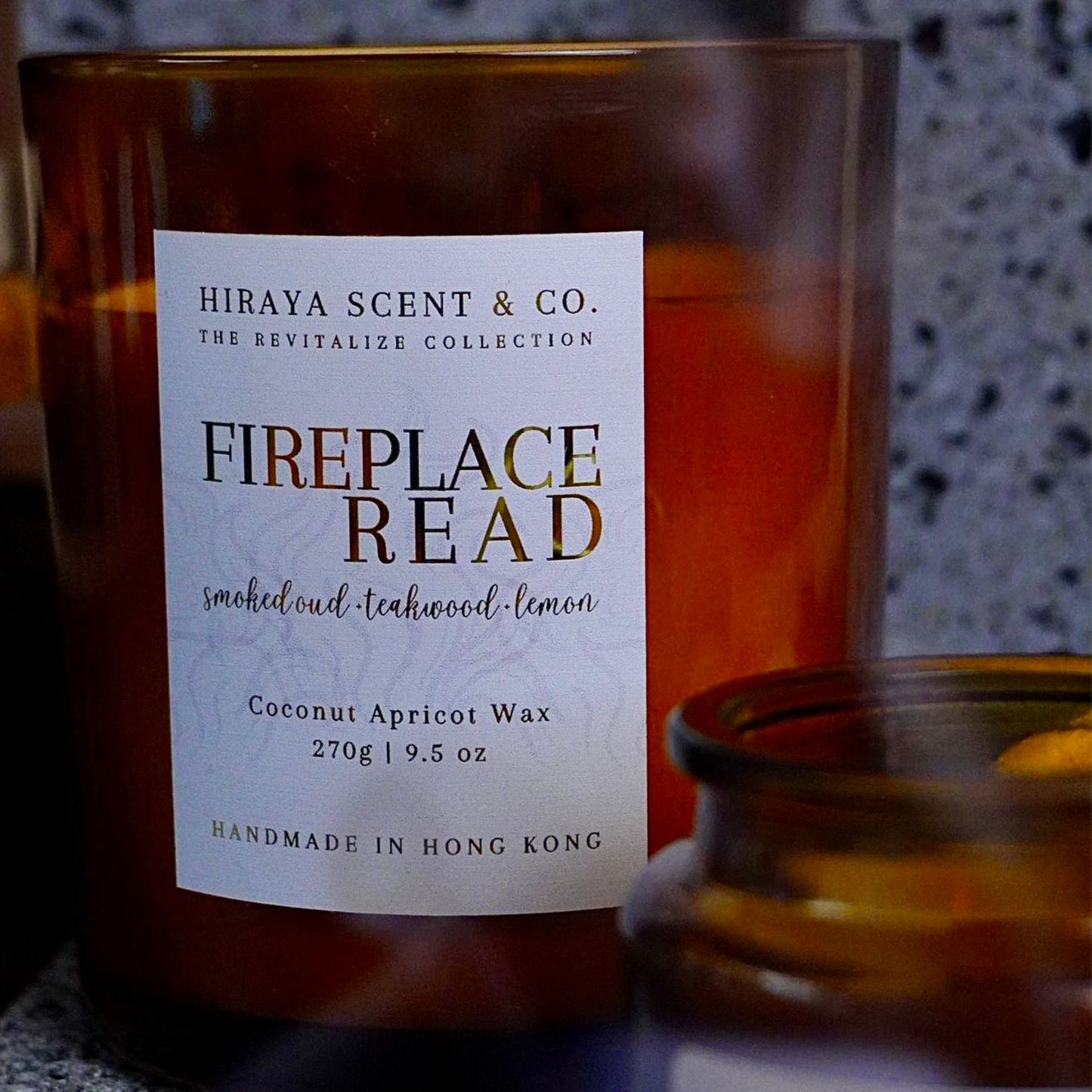 Fireplace Read Candle