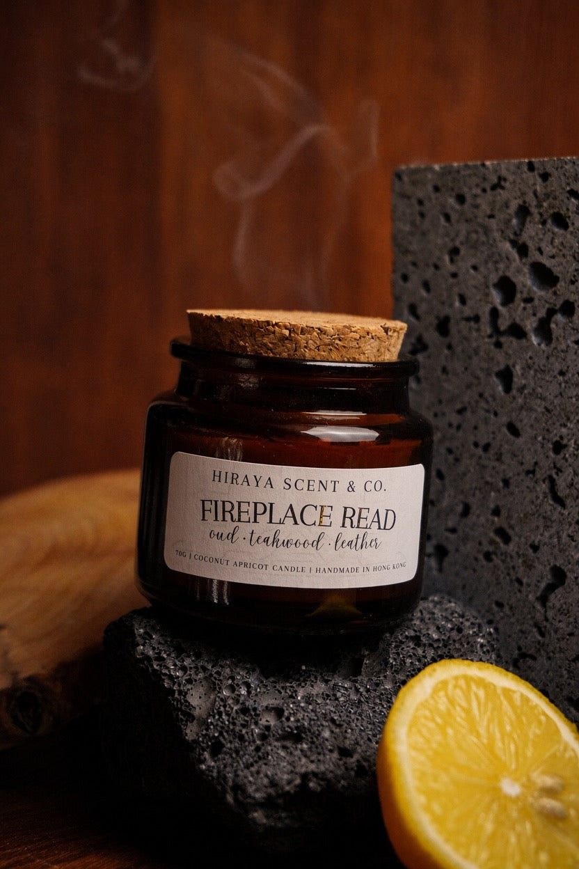 Fireplace Read Candle