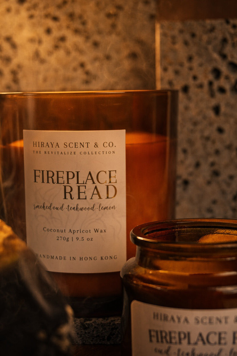Fireplace Read Candle