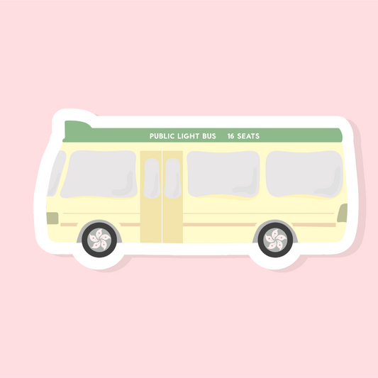 Minibus - Matte Vinyl Sticker