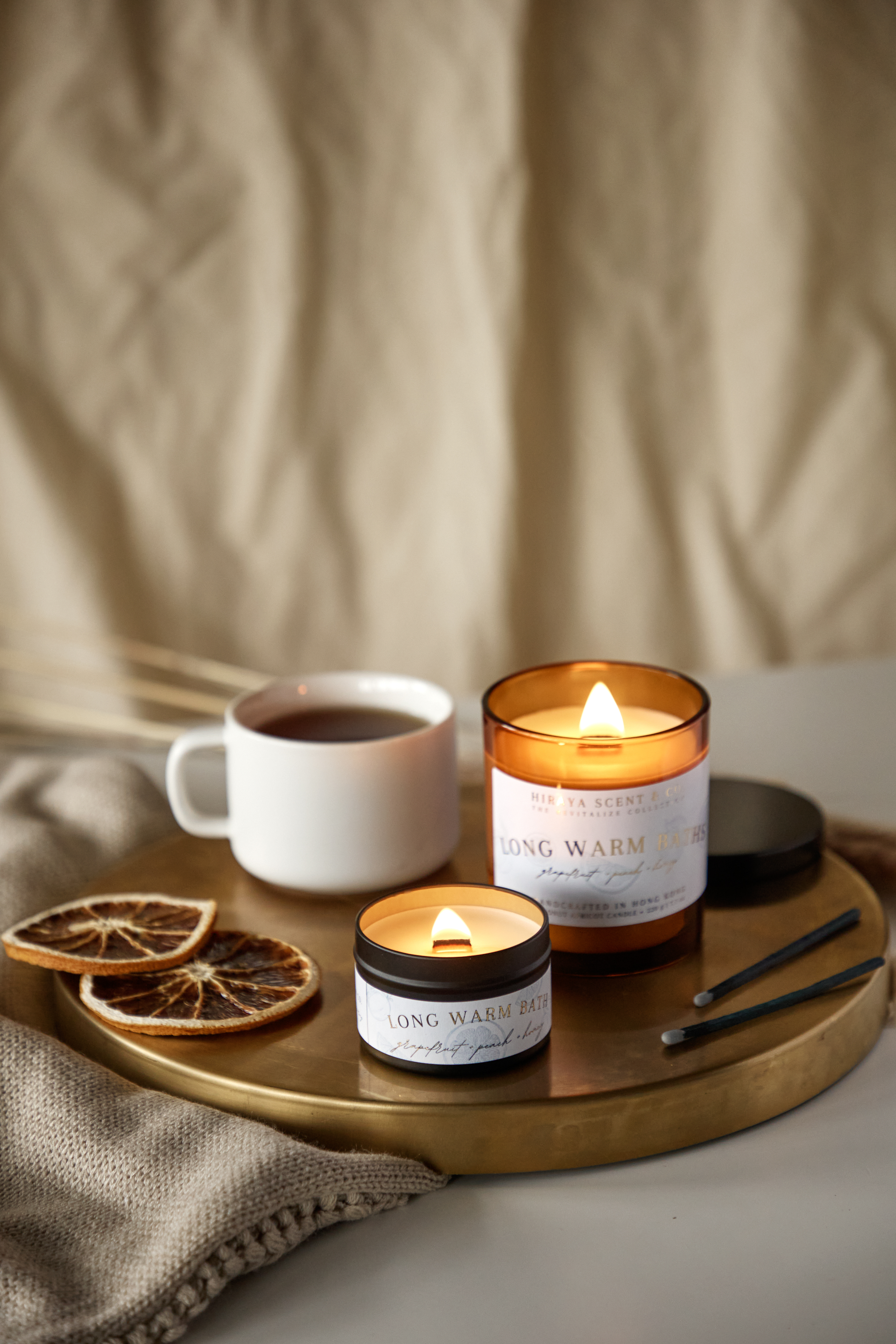 Handcrafted Candles Custom Candles Hiraya Scent Co